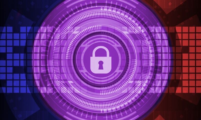 purple-lock
