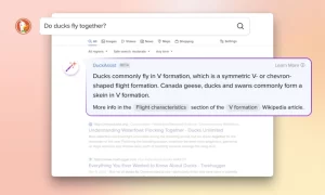 DuckDuckGo Takes On ChatGPT